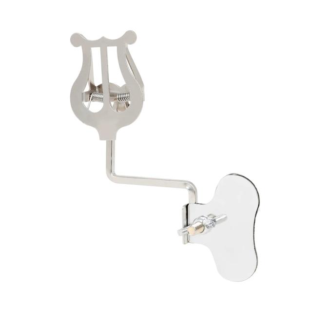 Suporte Universal Portátil de Metal para Instrumentos de Vento como Saxofone, Trombone e Clarinete