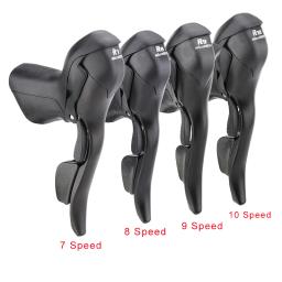 Micronew bicicleta de estrada shifter 2*10 velocidade para 22.2-23.8mm guiador 7/8/9 velocidade alavancas de controle duplo - Image 3