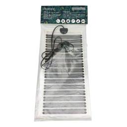 Tapete térmico para répteis, com controle de temperatura ajustável, incubadora, para lagarto, tartaruga, cobra, tomada ue/eua, 5-35w - Image 3