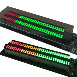 Indicador de nível de áudio, espectro de música, luz led, amplificador medidor de áudio para carro 12v, reprodutor de mp3, lâmpadas de luz de atmosfera - Image 1