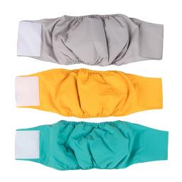 Envoltórios de cães masculinos de alta absorção, fraldas laváveis para cães, incontinência e treinamento para animais, Premium - Image 2