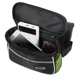 Lixada bolsa de ciclismo para bicicleta, bolsa tipo tubo superior com capa de chuva, à prova d'água, para fixação frontal - Image 3