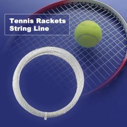 Linha de fio das raquetes de tênis multifilament da alta elasticidade da corda da raquete de tênis de 1.30mm para acessórios do tênis do treinamento - Image 2