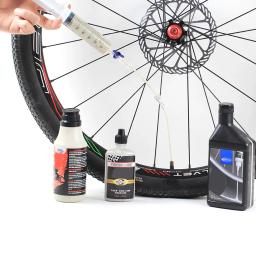 Mtb mountain road bicicleta tubeless selante injector kit reutilizável pneu de vácuo seringa líquida ciclismo ferramenta reparo acessórios - Image 1