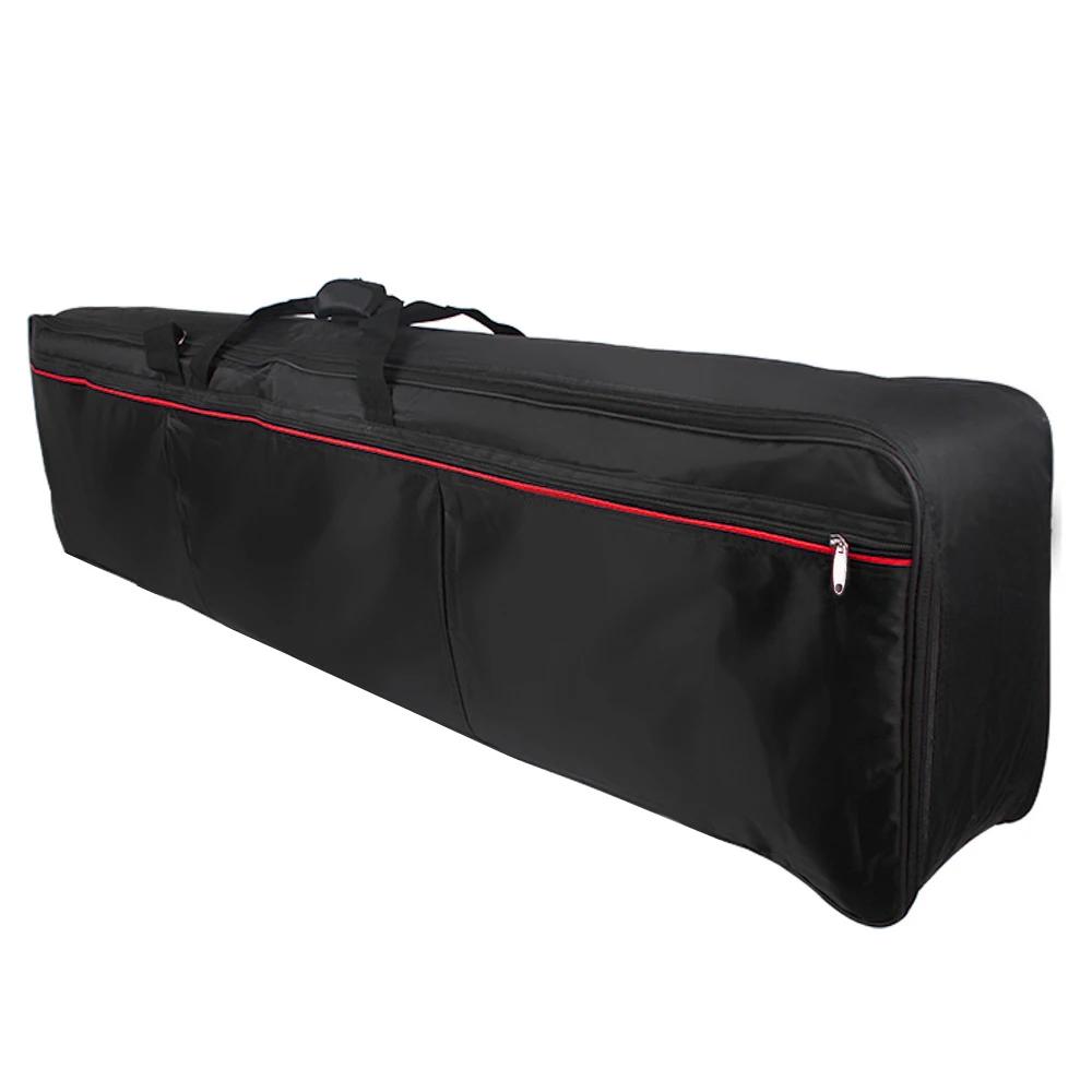 Ammoon-bolsa de transporte para teclado com 88 teclas, acolchoado, piano elétrico, bolsa, fechamento com zíper com alça superior (entrega aleatória cor) - Image 1