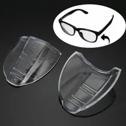 Proteção lateral flexível universal transparente, óculos de proteção, 2 peças - Image 5