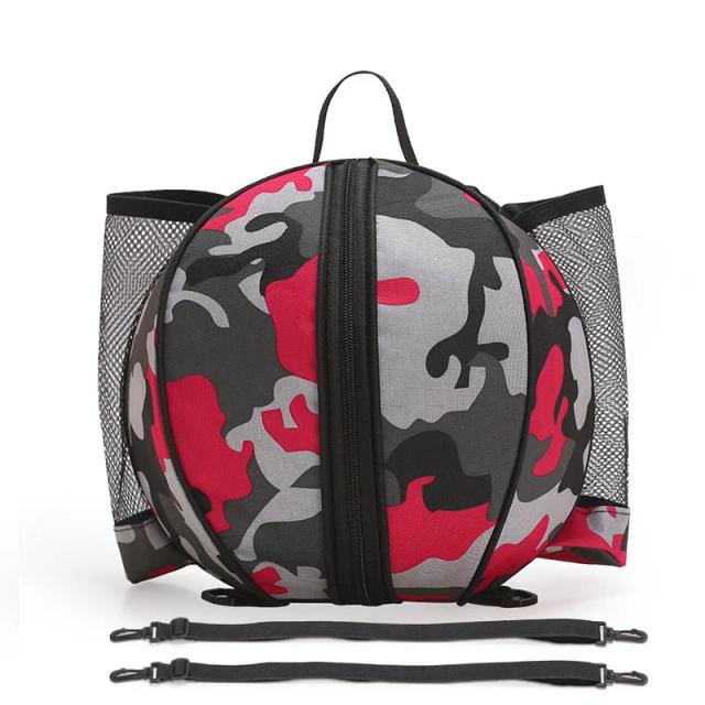 Mochila Esportiva Yixiao: Sacos Redondos para Basquete, Futebol, Vôlei e Treinamento Fitness