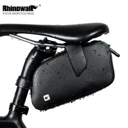 Rhinowalk ultraleve à prova dwaterproof água saco da bicicleta acessórios sela saco de ciclismo mtb assento traseiro rack bick acessório - Image 2