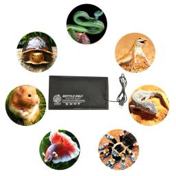 Tapete de aquecimento para répteis, tapete de aquecimento à prova d'água, controle de temperatura, incubadora, ferramentas para tartarugas, cobra, lagarto - Image 4
