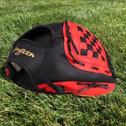 Luva de beisebol em PVC para crianças e adultos, equipamento artesanal de softball, luva esquerda, tamanho 10,5 polegadas, 11,5 polegadas, alta qualidade - Image 6