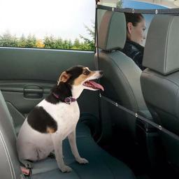 Rede de isolamento de segurança do cão da cerca do animal de estimação do carro durável crianças viagem ferroviário barreira malha filhote de cachorro palito anti-colisão esteira suprimentos de kitt - Image 2