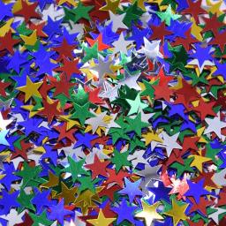 Confete estrelas acrílicas 6/10mm, estrelas, pulverização, para mesa, aniversário de casamento, decoração, colorido, brilhante, diy - Image 5