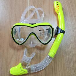 Dry Snorkel Mergulho Máscara Set, Anti-vazamento, Anti-Fog, Vidro Temperado, Lente, Ajustável, Mergulho, Kit de Natação - Image 5