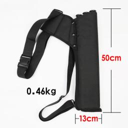 Suporte para flechas de caça, durável, 3 tubos, portátil, para tiro com arco, bolsa, acessório resistente para caça - Image 4