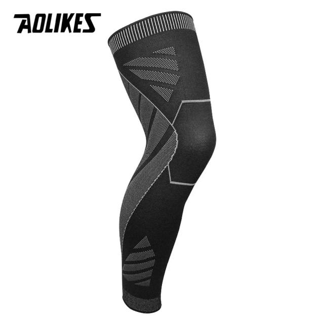 Joelho Protetor Elástico AOLIKES para Corrida, Basquete, Voleibol, Futebol e Ciclismo - Suporte Confortável e Eficaz