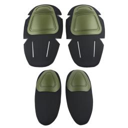 Vulpo tático g3 sapo terno joelheiras & cotovelo esporte ao ar livre paintball airsoft kneed pads protetor de segurança conjunto - Image 3