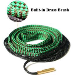 Kit de limpeza de arma ferramenta rifle barril calibre corda 22 cal.223 cal.38 cal & 5.56mm,7.62mm,12ga airsoft caça arma barril mais limpo - Image 2