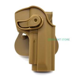 Caça defesa retenção rihgt mão coldre pistola tático coldre para glock 17 19 22 23 beretta m9 9mm compartimento bolsa - Image 6