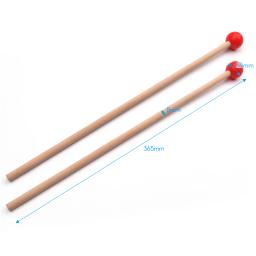 1 par profissional xilofone marimba mallet baquetas percussão peças comprimento 365mm acessórios de percussão - Image 5
