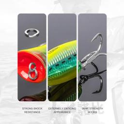 Noeby 12cm43g 16cm78g 20cm154g grande jogo popper iscas de pesca topwater wobbler isca dura artificial para gt isca de pesca de água salgada - Image 5