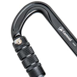 Carabiner Clip para escalada ao ar livre, bloqueio automático, forma d resistente, gancho acessórios para escalada de árvores, 30KN - Image 5
