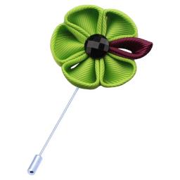 Alfinete de flor de lapela vintage artesanal masculino, broche para casamento, terno de negócio, decoração de vestido, corsage, boutonniere - Image 5