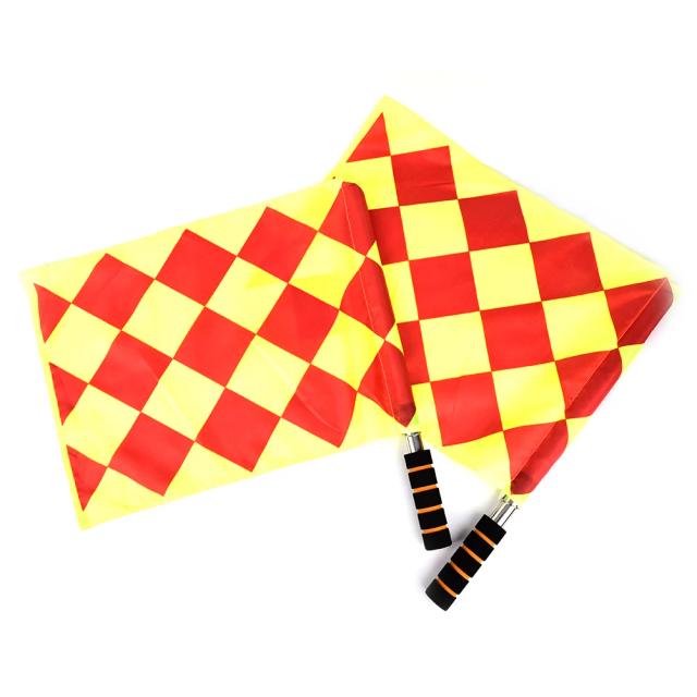 Árbitro de Futebol com Bandeira Fair Play e Estojo para Equipamento de Jogo