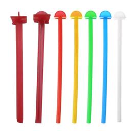 5 pces pássaro gaiola poleiro suporte plástico pássaro finch canário gaiola plataforma 17cm plástico pássaro poleiro cor aleatória - Image 1