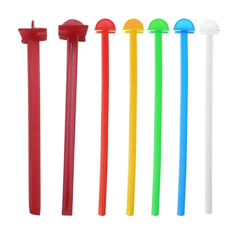 5 pces pássaro gaiola poleiro suporte plástico pássaro finch canário gaiola plataforma 17cm plástico pássaro poleiro cor aleatória - Image 1
