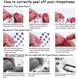Adesivos de strass cristal 20 folhas = 3440 peças, jóia de enfeite diy, diamante colorido de pedras preciosas para face, unhas, artesanato, decoração de cartões - Image 6