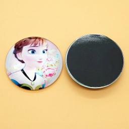 Ímã redondo de 18mm 23mm 28mm 33mm 38mm, adesivo magnético de geladeira de borracha, cabochão de vidro, geladeira, louça, artesanato diy - Image 6