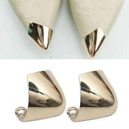 Capa protetora de metal Toe, Anti-kick Shoe Clip, Acessórios de reparo do salto alto, Salto alto - Image 5