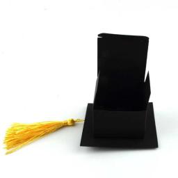 25/50pcs médico chapéu cap caixa de doces caixa de embalagem de presente para decoração de festa de formatura de solteiro fornece diy parabéns sacos de presente - Image 3