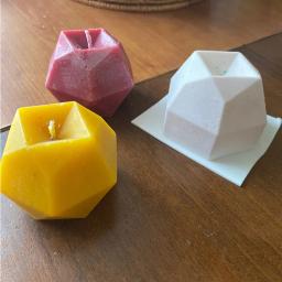 Molde de vela scented diy forma de lã vela molde de fundição de silicone artesanal vela sabão que faz a cera molde artesanato decoração para casa - Image 6