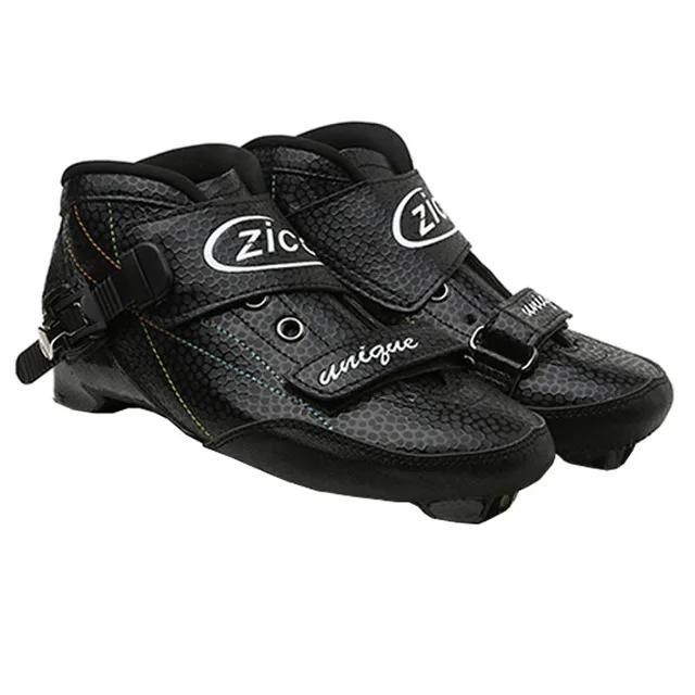 Zico velocidade original patins inline 3x125 ou 4 rodas de fibra carbono profissional corrida patins crianças adulto patines - Image 1