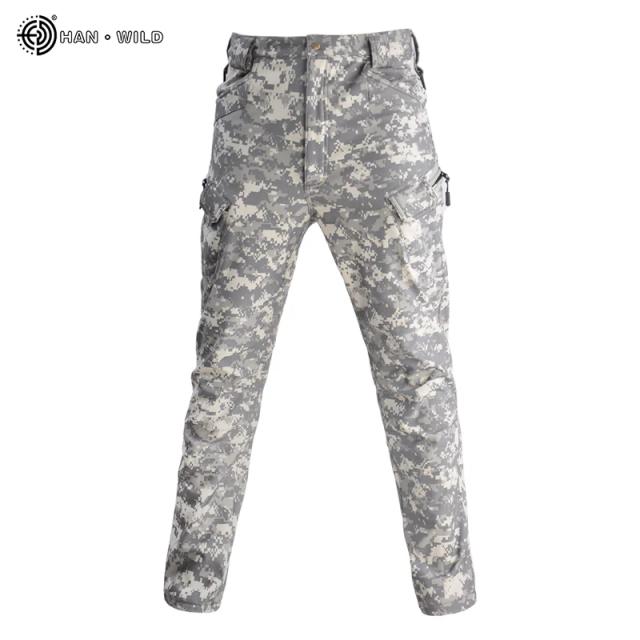 Conjunto Tático para Airsoft: Jaqueta e Calças em Camuflagem ACU CP para Homens