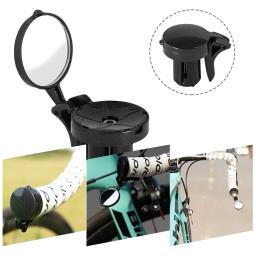 Mini espelho retrovisor para bicicleta, retrovisor rotativo inquebrável, guidão lateral de segurança, Road Bike, 1 Pc - Image 1