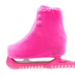 75% descontos quentes! 2 Pçs/set Veludo Elástico Botas Sapatos De Patinação No Gelo Guarda À Prova de Poeira Capa Protetora - Image 3