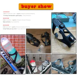 Kocevlo bicicleta de fibra de carbono completa ultralig gaiola de garrafa de água mtb titular garrafa de bicicleta de estrada equipamento de ciclo ultra leve fosco/luz - Image 6