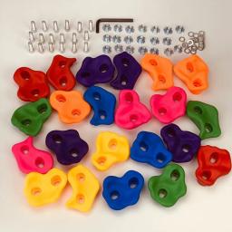 Pedras de Escalada para Crianças, Wall Holds Games, Playground Infantil ao ar livre, Wood Playset - Image 2