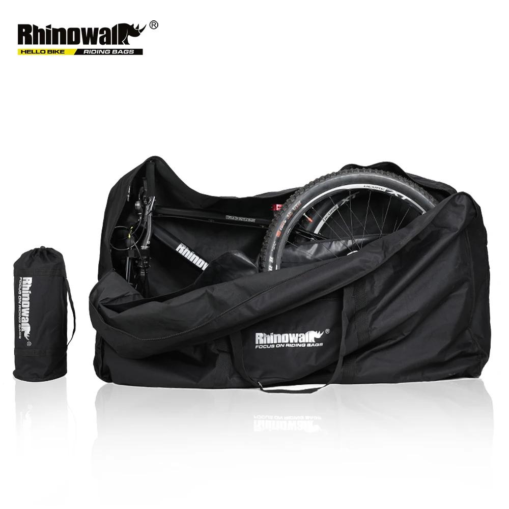 Rhinowalk-Folding Bicicleta Carry Bag, Saco de Ciclismo Portátil, Bolsa de Transporte Bicicleta, Viagem, Acessórios Bycicle, Esporte ao ar livre, 26-29 polegadas - Image 1