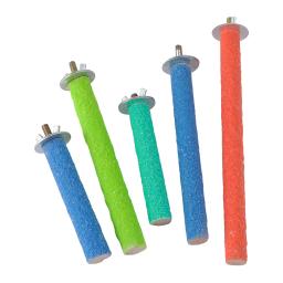 Animais de estimação pássaro mascar brinquedos papagaio poleiros suporte plataforma gaiola brinquedo pata moagem brinquedos limpos para paraqueet mordidas paraqueet produtos para animais de estimação - Image 2