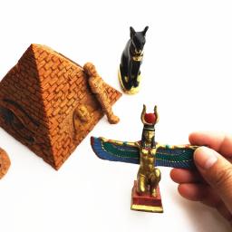 Faraó 3D e Pirâmide Artigos Decorativos, Egito 3D Ornamentos, Presentes Artesanais - Image 2