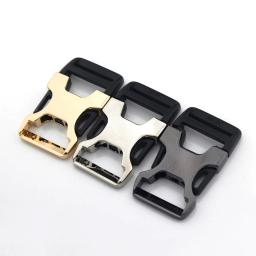 Fivela de cinto de metal e plástico, fecho de liberação rápida de lado para bolsa diy, bagagem, área externa, mochila, cinto, correia, artesanato - Image 1