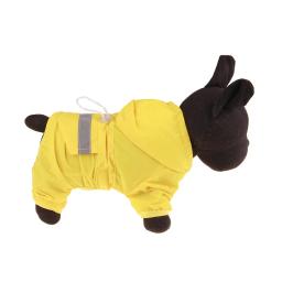 Impermeável com capuz reflexivo para pet, Impermeável para gato e cachorro, Cachorro e cachorro pequeno, Casaco de chuva, Roupas de malha impermeável e respirável - Image 1