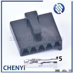 5 pinos conector de cablagem automática a tomada de resistência do ar condicionado ventilador de ar quente para buick lacrosse gl8 chevrolet - Image 1
