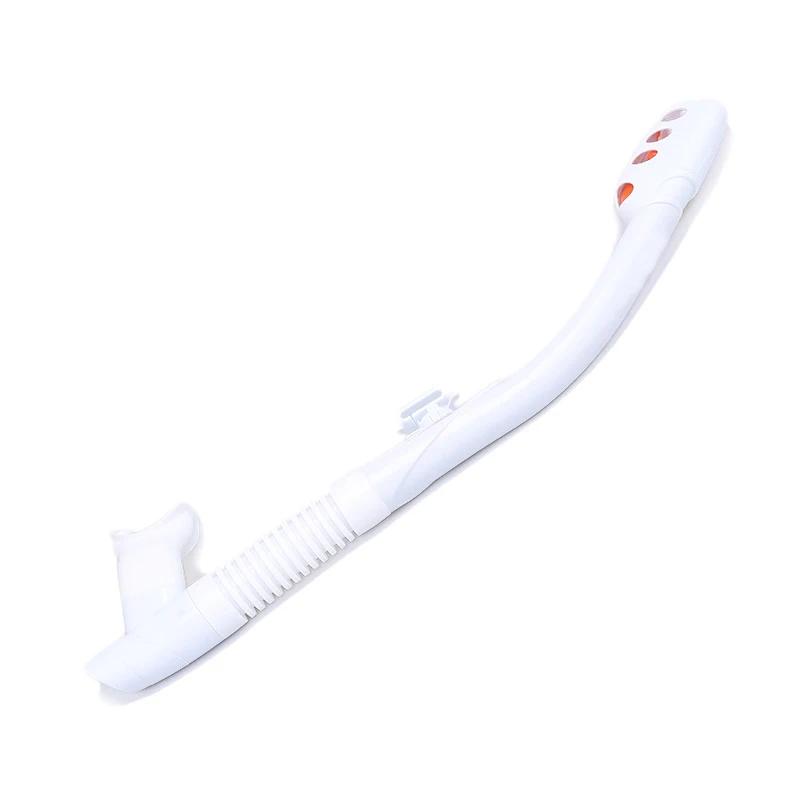 Bocal de silicone adulto snorkeling válvula dupla livre mergulho tubo de respiração seca snorkel anti-asfixia natação acessórios da piscina - Image 1