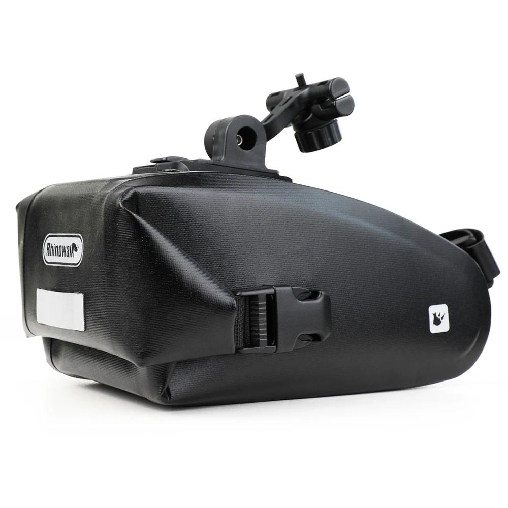 Rinowalk bolsa para selim de bicicleta, bolsa para selim de bicicleta refletiva de grande volume, acessórios para mountain bike an zuo bao - Image 1