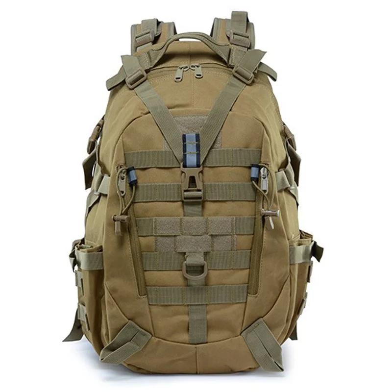 Mochila de acampamento saco de viagem dos homens tático molle escalada caminhadas ao ar livre reflexivo ombro pesca portátil saco - Image 1