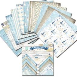 6 Polegada pacotes de papel scrapbook papel estampado 24 folhas 160g de madeira livre um lado impressão scrapbooking decoração - Image 2